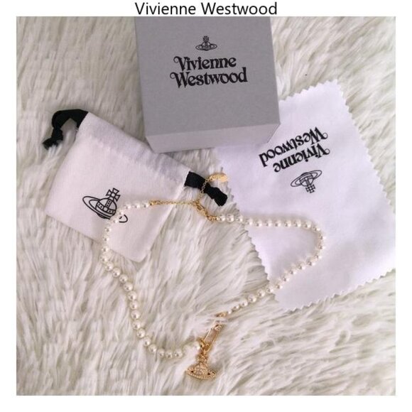 Vivienne westwood pearl orb bracelet - Picture 1 of 5